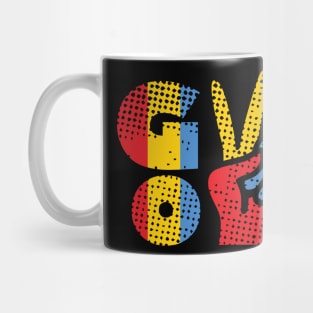 Romanian Flag Colors Pride Mug